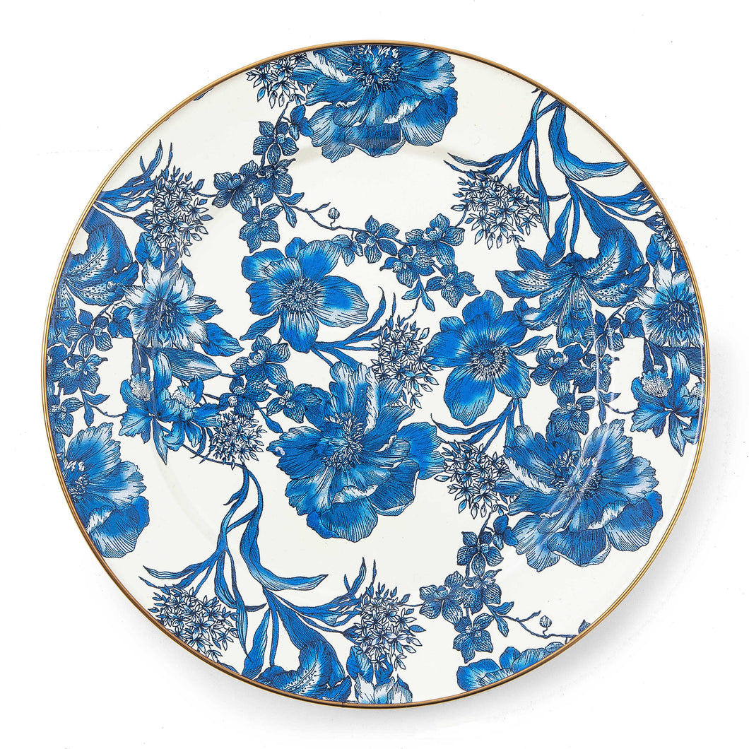 Royal English Garden Enamel Charger/Plate