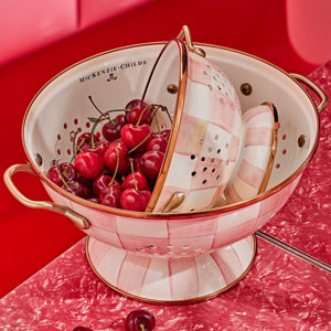 Rosy Check Small Colander