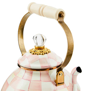 Rosy Check 3 Quart Tea Kettle