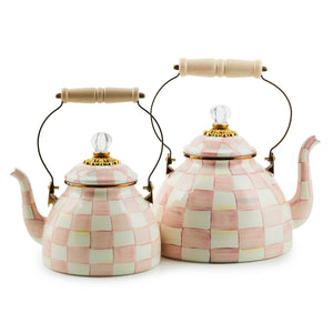 Rosy Check 3 Quart Tea Kettle