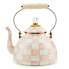 Cargar imagen en el visor de la galería, Rosy Check 3 Quart Tea Kettle