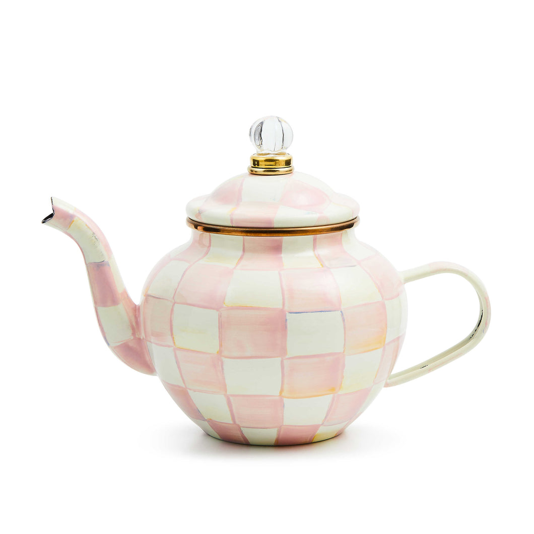 Rosy Check 4 Cup Teapot