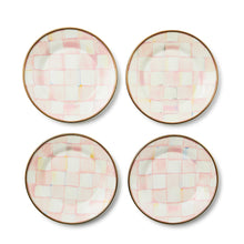 Cargar imagen en el visor de la galería, Rosy Check Appetizer Plates, Set of 4